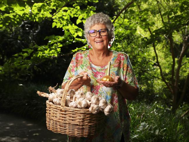 Lesley Fraser is one of Koonya Garlic Festival’s many garlic growers. Picture: Nikki Davis-Jones