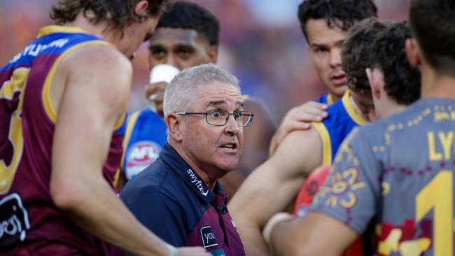 Lions coach Chris Fagan has a lot of fans both inside and outside Brisbane. Picture: Russell Freeman/AFL Photos via Getty Images.