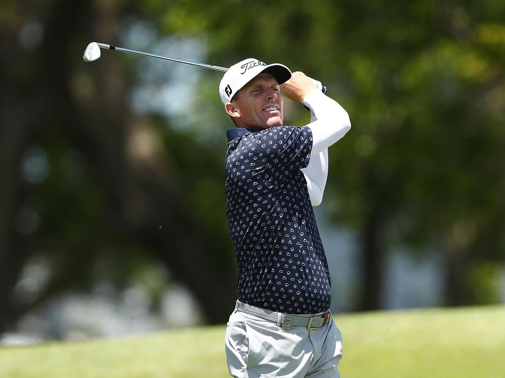Andrew Dodt will start the final round of the Australian PGA nine shots behind leader Jed Morgan. Picture: Chris Hyde/Getty Images