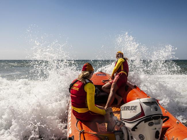 Supplied generic “red and yellow” lifesaving SLSA Brand Images. SUPPLIED Surf Lifesaving Australia