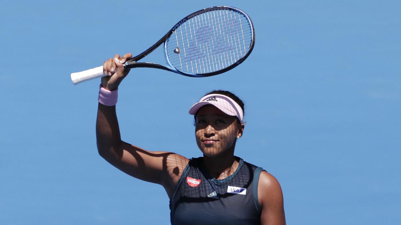 Naomi Osaka is through to the last four. Photo: AAP Image/Lynn Bo Bo