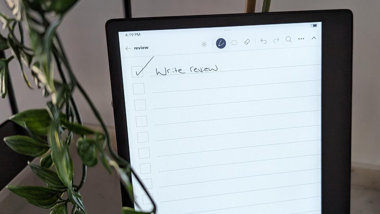 The Kindle Scribe is great, but the Kobo Elipsa 2E is the better  note-taking tablet