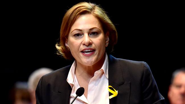 Queensland Deputy Premier Jackie Trad in Townsville on Wednesday Picture: Alix Sweeney