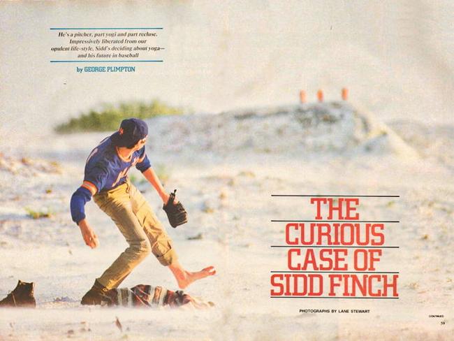 George Plimpton, Plimpton's Famous April Fool's Joke in Sports Illustrated, American Masters