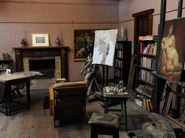 Norman Lindsay ensured his studio remains just the way he left it.