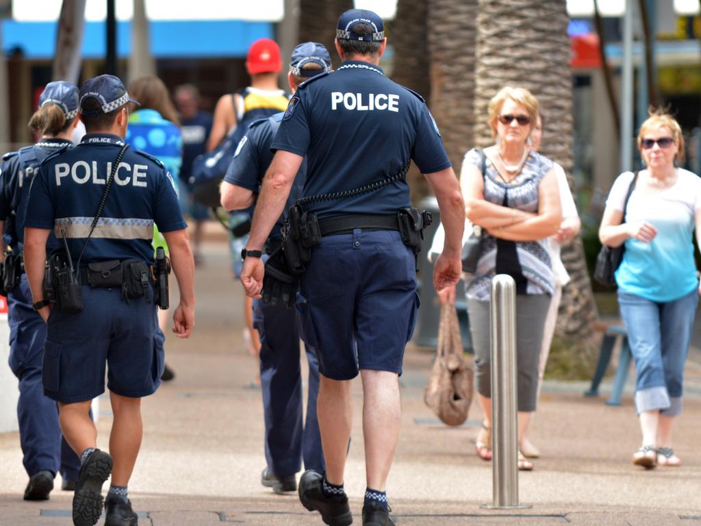 Police on the beat in Townsville