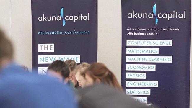 Akuna Capital has slashed about 23 per cent of its workforce in less than six months. Picture: Instagram