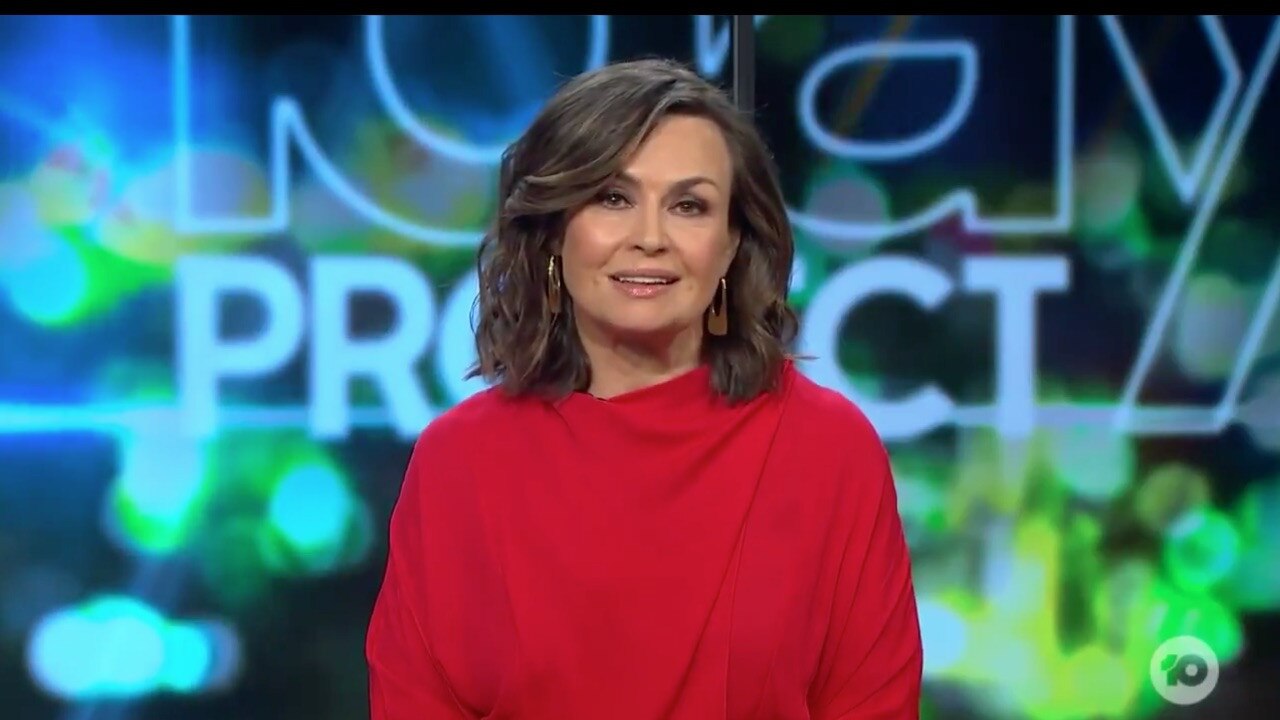 Lisa Wilkinson has come under fire for a joke about Ukraine. Picture: Channel 10