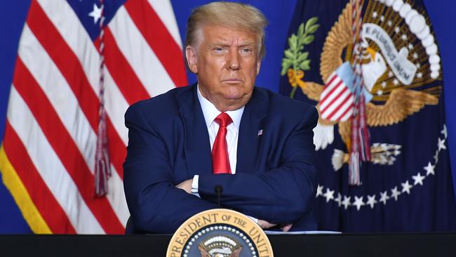 US President Donald Trump put an end to racial-sensitivity training, declaring them to be racist, saying “participants “were asked to do things that were absolutely insane,” explaining, “they were teaching people to hate our country.” Picture: AFP