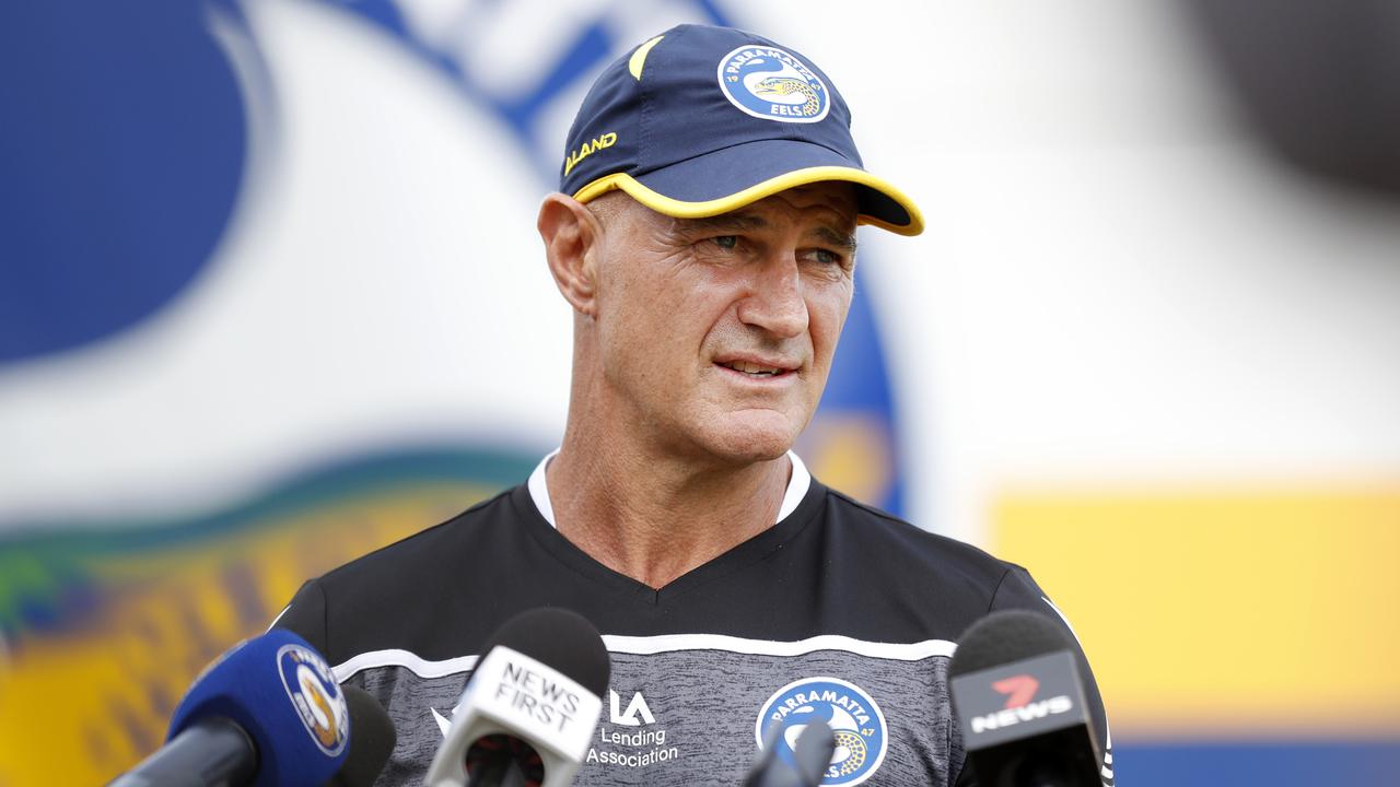 The pressure is building on Eels coach Brad Arthur. Picture: Jonathan Ng