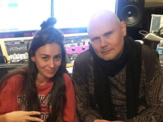 Could there be a collab with Smashing Pumpkins frontman Billy Corgan on her next record? Picture: Instagram/@Amysharkmusic