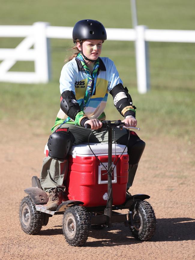 The Scouts enjoy all the fun of the Australian Jamboree in Maryborough.