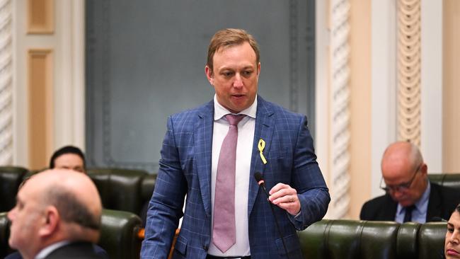 Queensland Premier Steven Miles made the pledge. Picture: Dan Peled / NewsWire