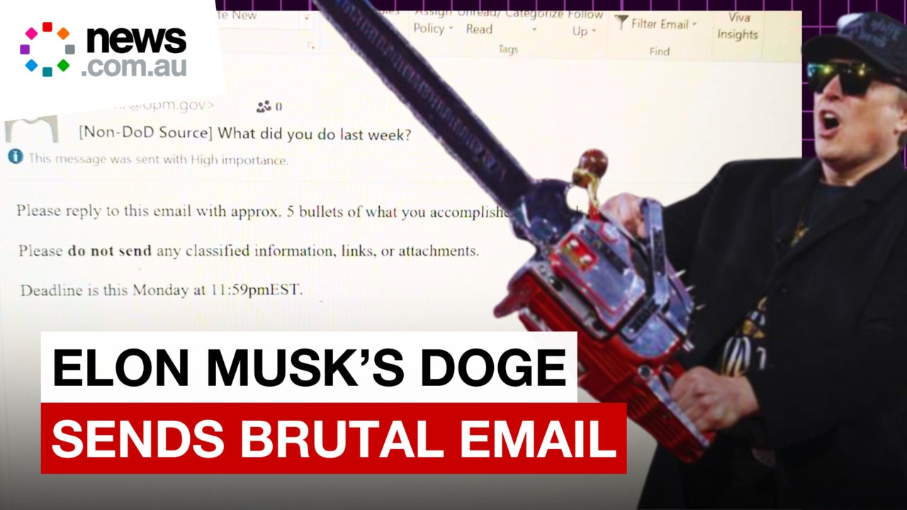 ‘What did you do last week?’: Elon Musk’s DOGE sends brutal email ultimatum to government workers