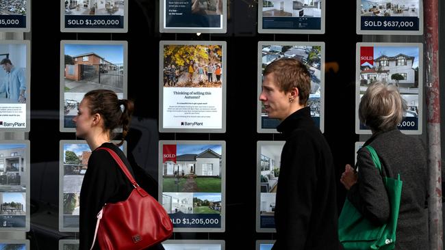 Rents continue to climb, bucking the broader trend of easing price pressures. (Photo by William WEST / AFP)