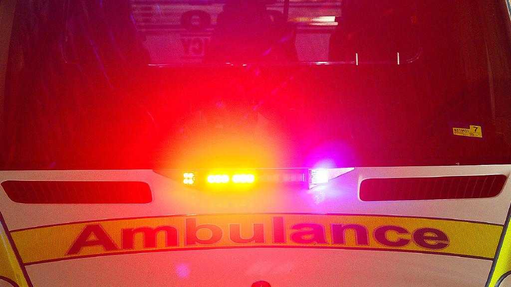 paramedics-assessing-pedestrian-hit-by-car-in-toowoomba-cbd-the