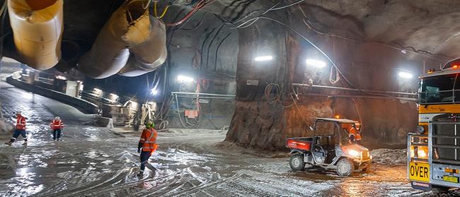 CPB Contractors in the WestConnex Rozelle interchange