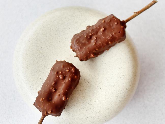 Loti’s chocolate magnum is a no-brainer for dessert. Picture: Nicki Connolly