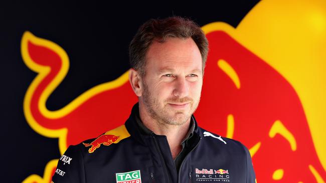 Red Bull team principal Christian Horner: “The only thing I would like to see is the volume turned up on the engines.” Picture: Getty Images