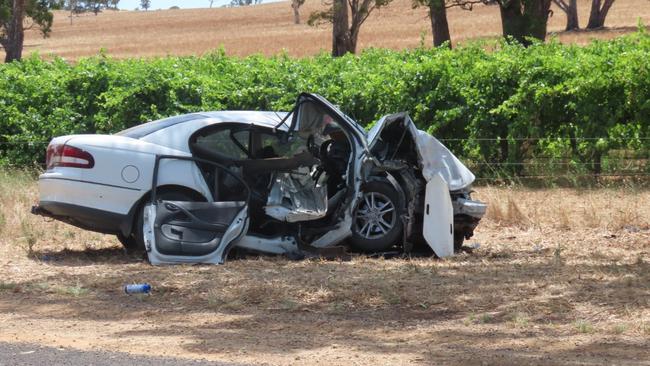 Major Crash investigators are currently at the scene of a serious crash in the state’s South East just outside Naracoorte. Picture: Arj Ganesan