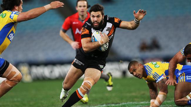 Tigers' James Tedesco has been vital to the side’s attack this season picture. Phil Hillyard