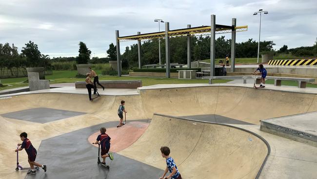 The Mackay Sugarbowl skating facility at North Mackay.