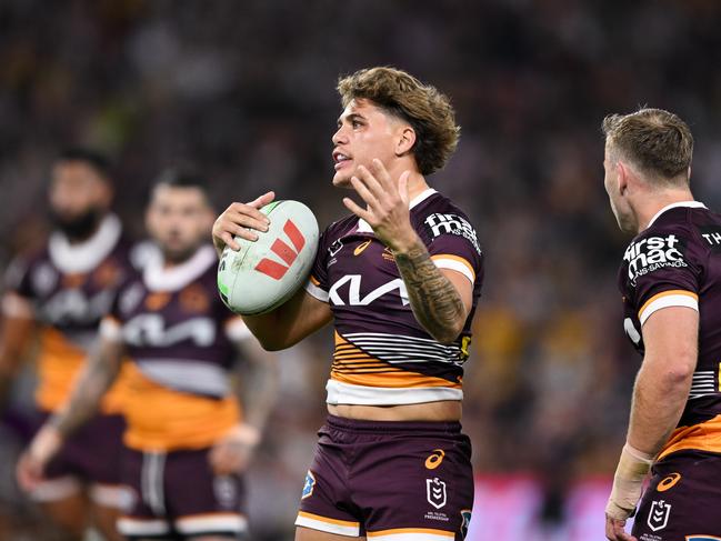 Reece Walsh and the Broncos got carved up by the Roosters. NRL Imagery