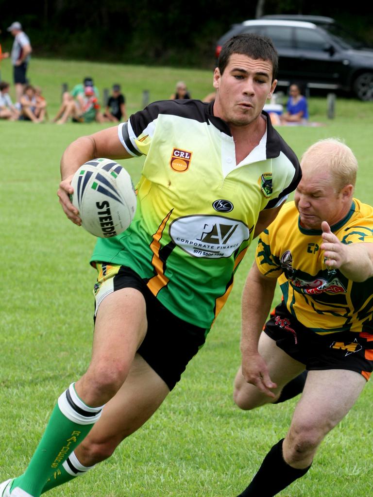 Troy Canning for Tweed Coast Raiders.