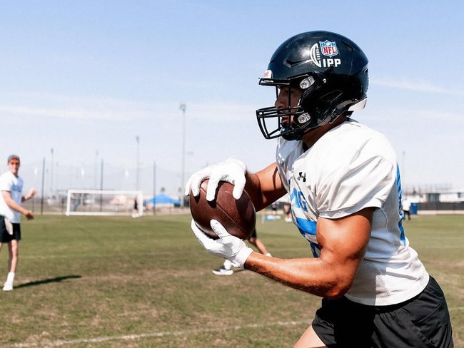 LA Chargers have signed Jordan Petaia. Picture: Instagram @jordanpetaia