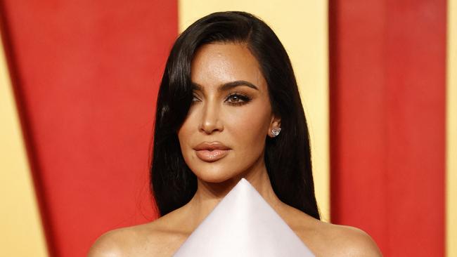 Kim Kardashian attends the Vanity Fair Oscars Party at the Wallis Annenberg Center for the Performing Arts in Beverly Hills, California, on March 10, 2024. (Photo by Michael TRAN / AFP)