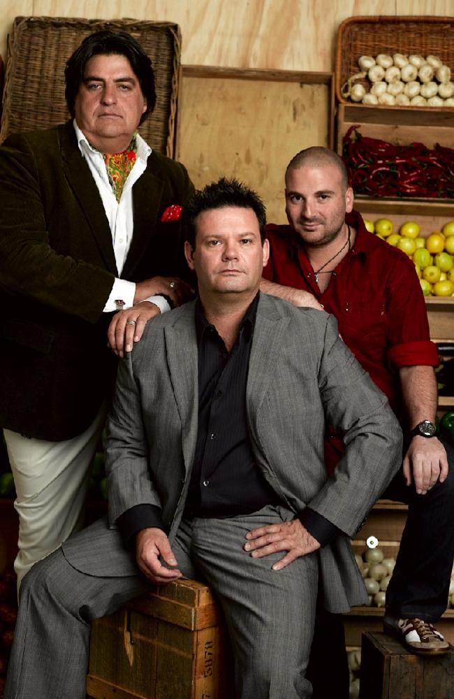 Matt Preston, Gary Mehigan and George Calombaris become household names as the judges of MasterChef Australia.