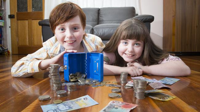 Jack and Emily Gentle are onto a good thing with their saving habits. Picture: Melvyn Knipe