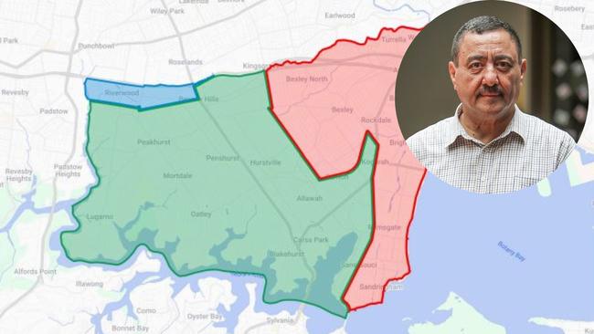 The proposed boundary change has been labelled as a “land grab” by Canterbury-Bankstown councillor Karl Saleh.