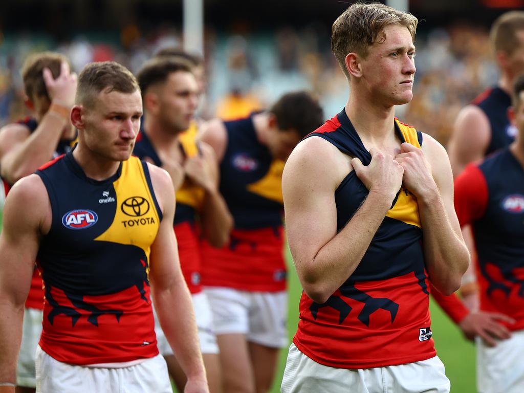 The Crows’ MCG hoodoo lives on. (Photo by Quinn Rooney/Getty Images)