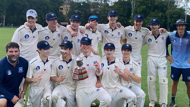 The 2022 GPS First XI premiership winning side – Brisbane Grammar School.