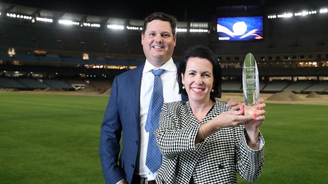 Farmer of the Year 2023 overall winner – Nigel &amp; Vanessa Corish, Condamine, QLD. Picture Yuri Kouzmin