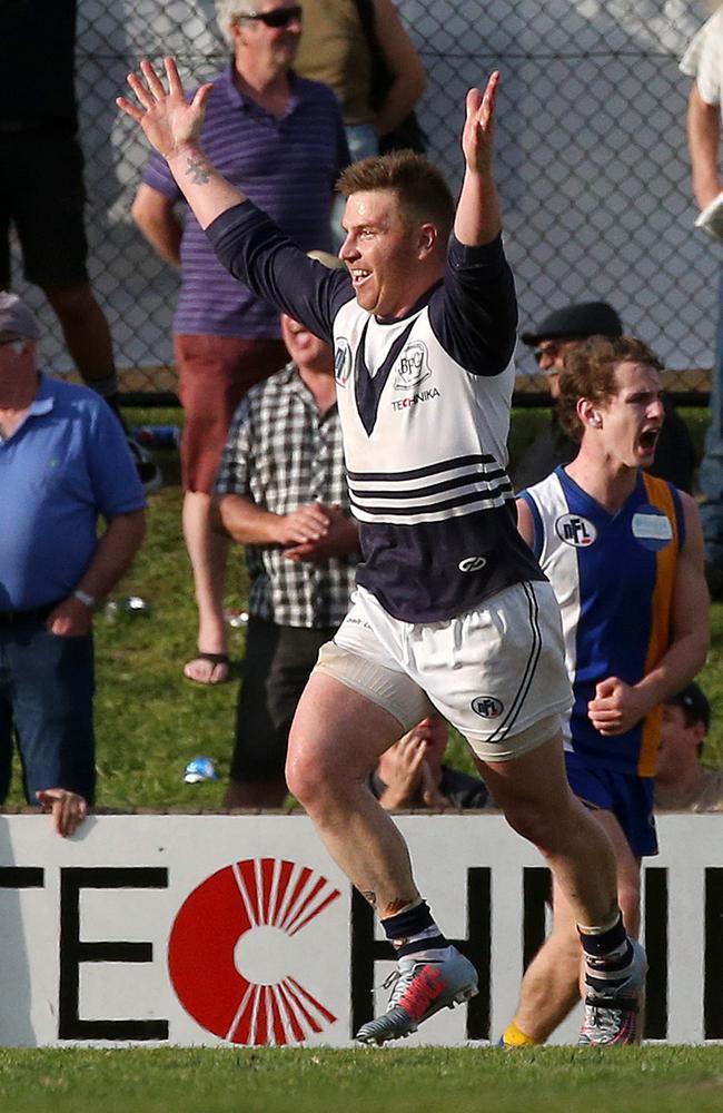 Hands up if you’re heading back to Preston. Gary Moorcroft inspired Bundoora’s Round 17 win over Greensborough. Picture: George Salpigtidis