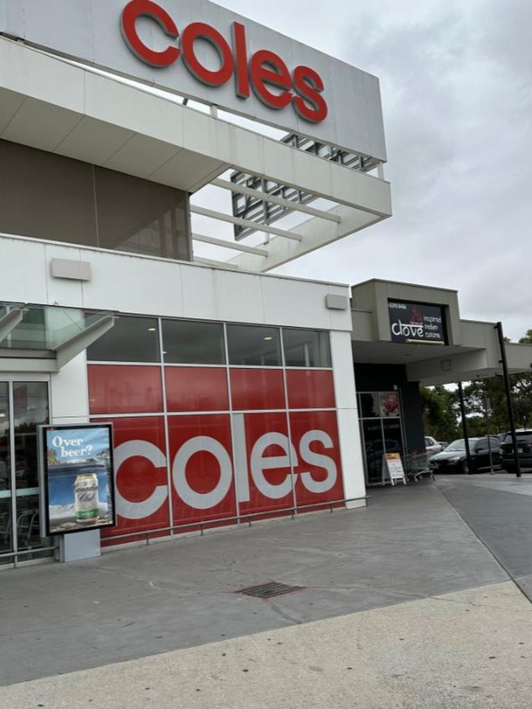 One Hillside shopper enjoys shopping at Coles Taylors Hill. Picture: news.com.au