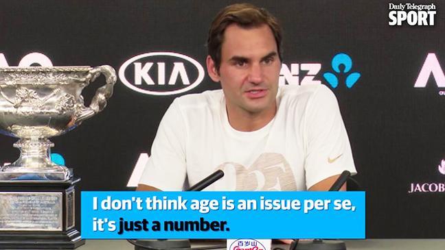 Federer: 'Age is not an issue.. it's just a number'