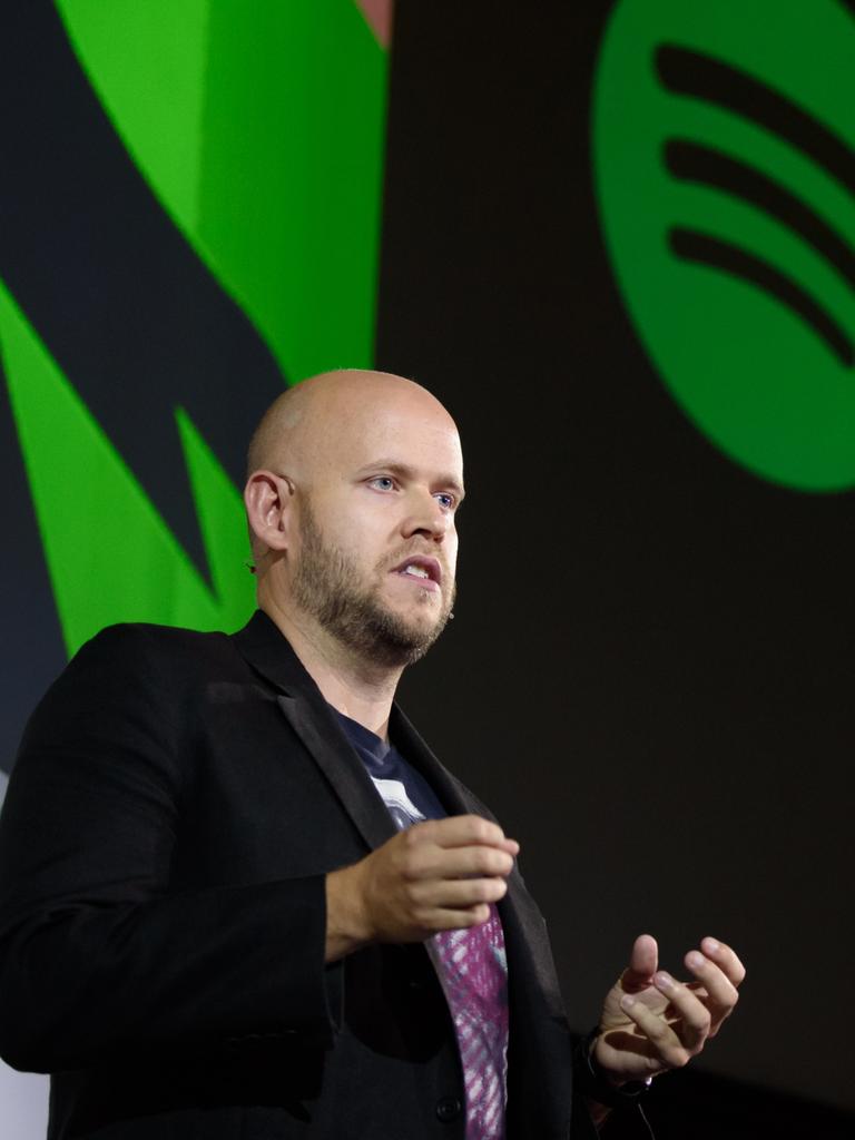 Daniel Ek, chief executive officer and co-founder of Spotify. Picture: Akio Kon/Bloomberg