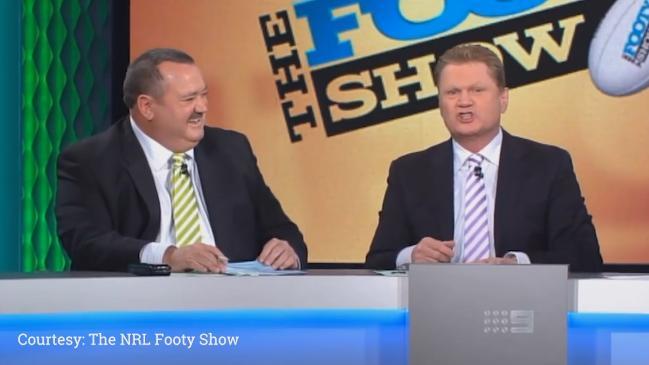 Fatty Vautin delivers hilarious Ray Warren impersonation