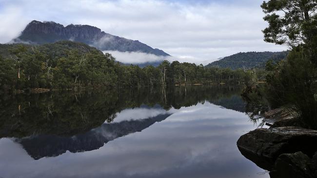 Lake Rosebery and Mount Murchison near Tullah. PICTURE CHRIS KIDD