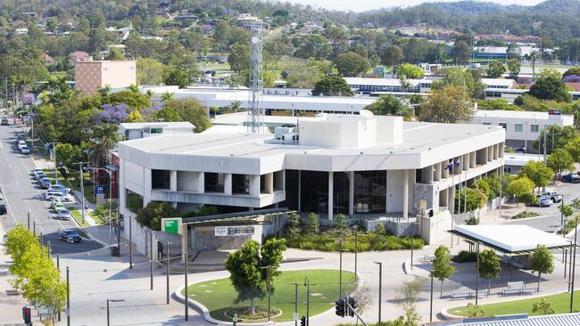 Beenleigh Court House and Kent Street. (AAP Image/Renae Droop)