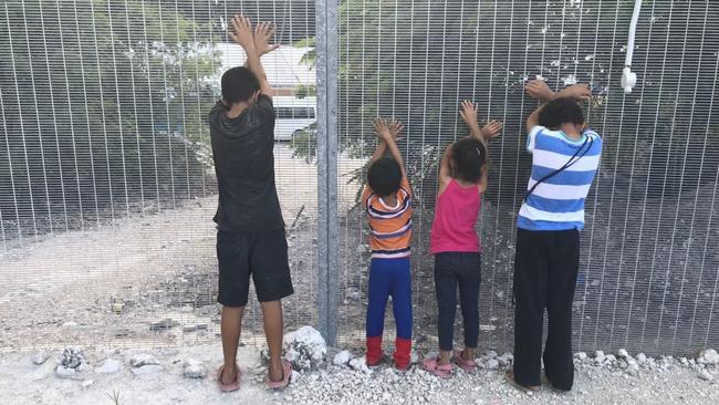 Children on Nauru. Picture: Supplied