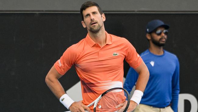 Novak Djokovic is back in Australia but unsure how he will be received by crowds. Picture: AFP Images