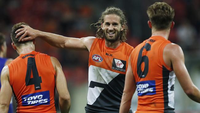 Giants co-captain Callan Ward is not looking too far ahead. Picture: Phil Hillyard