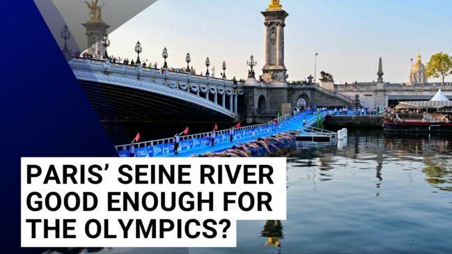 Paris’ Seine River dangerously contaminated for Olympics