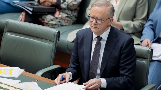 Prime Minister Anthony Albanese must wake up and be a leader, not a puppet. Picture: David Beach