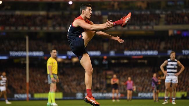 Sam Weideman played a stunning game in just his 18th AFL match