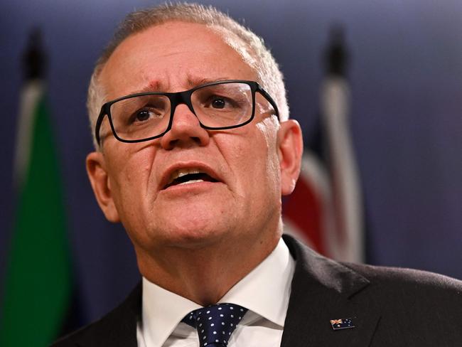 Former prime minister Scott Morrison should resign. Picture: AFP